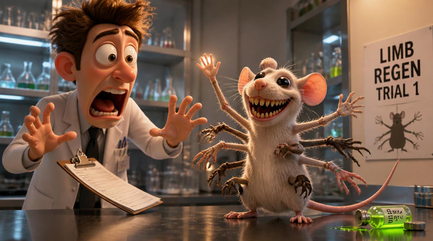 Scientists Say They’ve Invented a Serum That Activates a Dormant Ability to Regrow Lost Limbs in Mammals