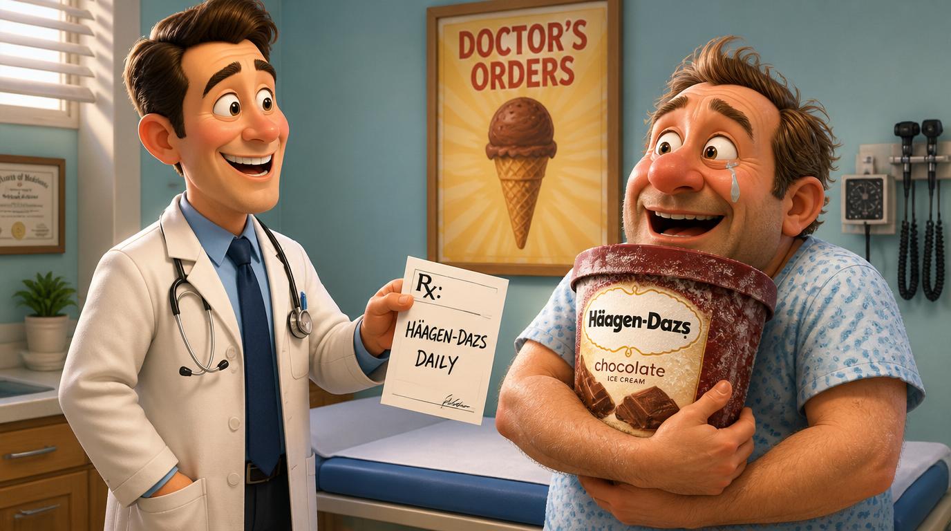 Researchers found that eating about half a cup of ice cream daily was linked to a lower risk of metabolic disease