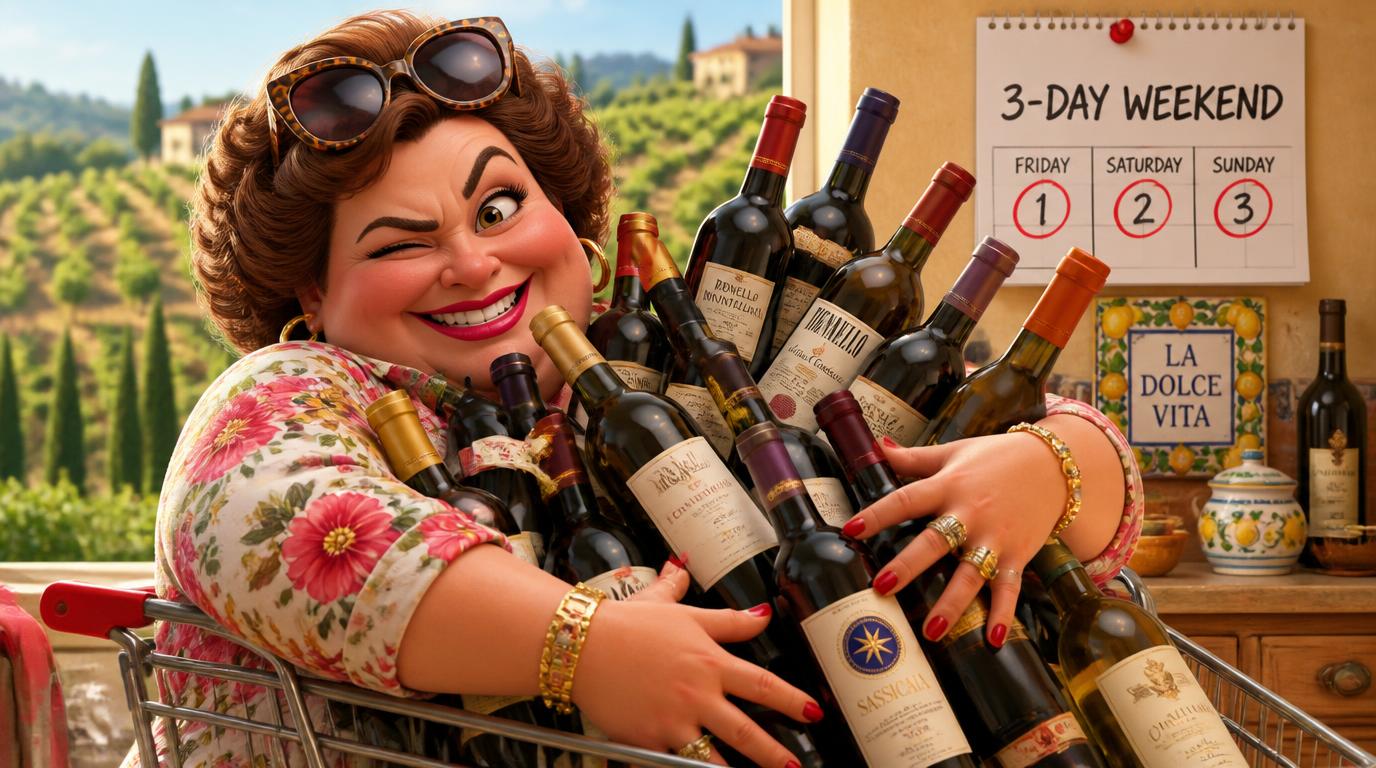 Thieves stole about 30,000 bottles of prized wine worth $5.8 million from a winery in Tuscany, and the producer says it's the biggest wine heist Italy has ever seen