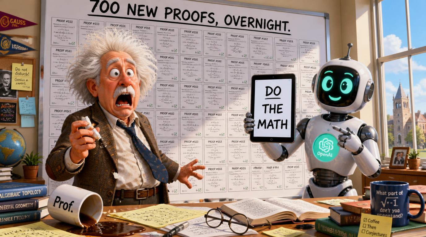 OpenAI just released more than 700 math proofs, and some researchers are upset because it wiped out work they were still in the middle of doing